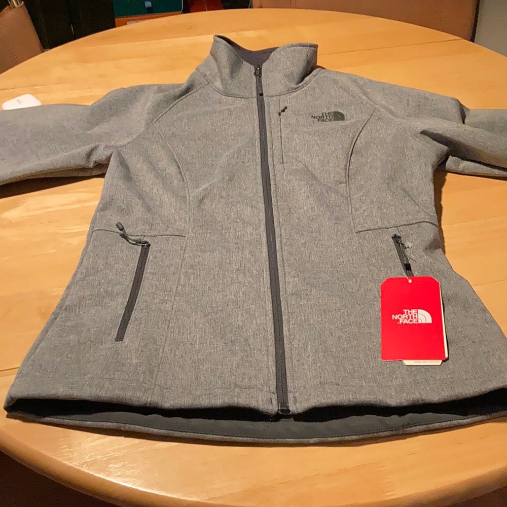 NWT TNF Grey Apex Jacket size S